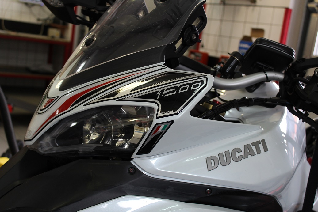 Ducati Multistrada 1200 odblokowanie wersji francuskiej, remapping, chip tuning